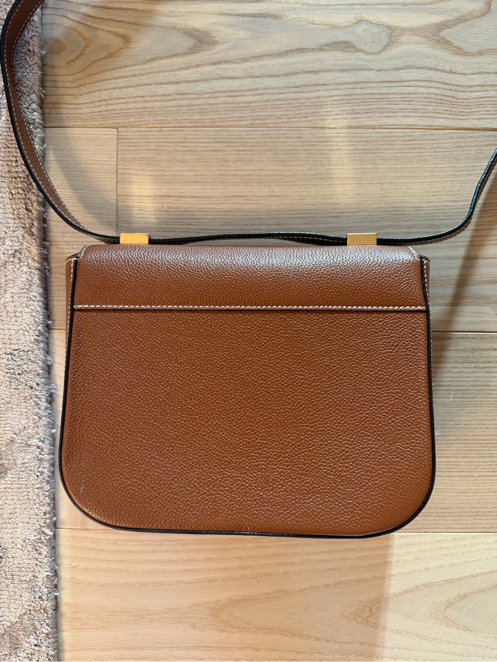 DEMELLIER VANCOUVER TAN SMALL GRAIN STITCHING - Picture 4 of 16